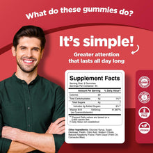 Load image into Gallery viewer, Brain Power Gummies 1000mcg per serving - 90 Gummies - Phytoral Vitamin Gummies