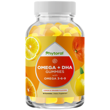 Load image into Gallery viewer, Omega + DHA Gummies - 60 Gummies - Phytoral Vitamin Gummies