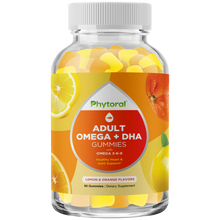 Load image into Gallery viewer, Adult Omega + DHA Gummies - 60 Gummies - Phytoral Vitamin Gummies
