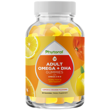 Load image into Gallery viewer, Adult Omega + DHA Gummies - 60 Gummies - Phytoral Vitamin Gummies