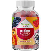 Load image into Gallery viewer, Kids Fiber Gummies Sugar Free - 120 Gummies - Phytoral Vitamin Gummies