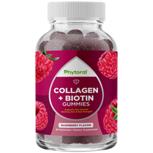 Load image into Gallery viewer, Collagen+ Biotin Gummies - 90 Gummies - Phytoral Vitamin Gummies