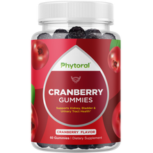 Load image into Gallery viewer, Cranberry Gummies 500mg per serving - 60 Gummies - Phytoral Vitamin Gummies