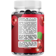 Load image into Gallery viewer, Cranberry Gummies 500mg per serving - 60 Gummies - Phytoral Vitamin Gummies