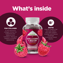 Load image into Gallery viewer, Collagen+ Biotin Gummies - 90 Gummies - Phytoral Vitamin Gummies