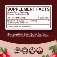 Load image into Gallery viewer, Hawthorn Complex - 120 Capsules - Phytoral Vitamin Gummies