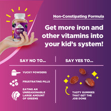 Load image into Gallery viewer, Kids Iron Gummies - 60 Gummies - Phytoral Vitamin Gummies