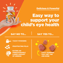 Load image into Gallery viewer, Kids Lutein Gummies 10mg per serving with total sugars 1mg - 60 Gummies - Phytoral Vitamin Gummies
