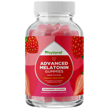 Load image into Gallery viewer, Advanced Melatonin Gummies - 60 Gummies - Phytoral Vitamin Gummies