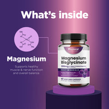 Load image into Gallery viewer, Magnesium Glycinate 200mg Capsules