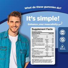 Load image into Gallery viewer, Men's Multivitamin Gummies - 90 Gummies