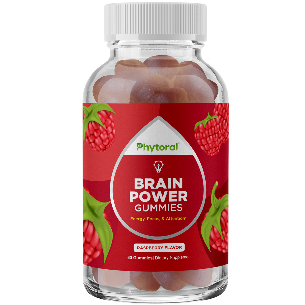 Brain Power - 60 Gummies - Phytoral Vitamin Gummies