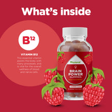 Load image into Gallery viewer, Brain Power - 60 Gummies - Phytoral Vitamin Gummies
