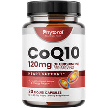 Load image into Gallery viewer, CoQ10 120mg Ubiquinone Liquid Capsules
