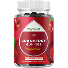 Load image into Gallery viewer, Cranberry Gummies 1000mg per serving - 60 Gummies - Phytoral Vitamin Gummies
