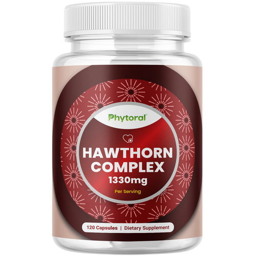 Hawthorn Complex - 120 Capsules - Phytoral Vitamin Gummies