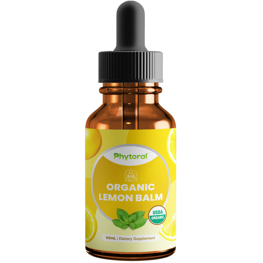 Organic Lemon Balm - 60ml - Phytoral Vitamin Gummies