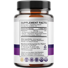 Load image into Gallery viewer, Magnesium Glycinate 200mg Capsules
