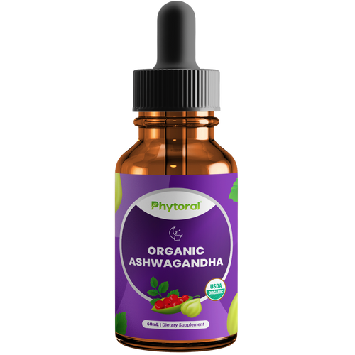 Organic Ashwagandha - 60ml - Phytoral Vitamin Gummies