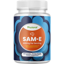 Load image into Gallery viewer, SAM-E 400mg per serving - 90 Capsules - Phytoral Vitamin Gummies
