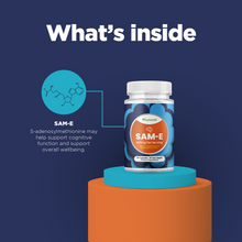 Load image into Gallery viewer, SAM-E 400mg per serving - 90 Capsules - Phytoral Vitamin Gummies
