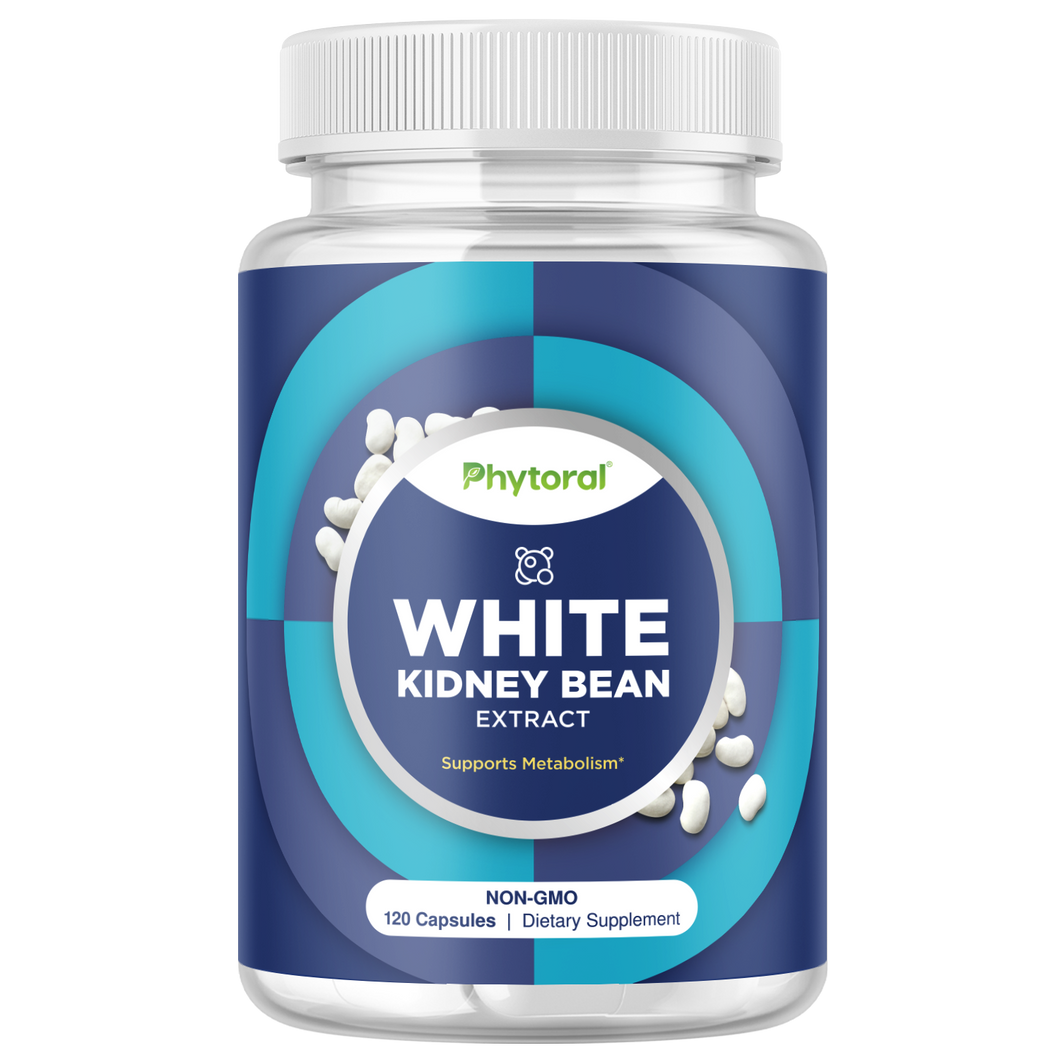 White Kidney Bean Extract - 120 Capsules - Phytoral Vitamin Gummies