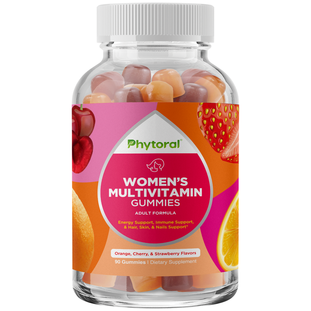 Women's Multivitamin Gummies - 90 Gummies - Phytoral Vitamin Gummies